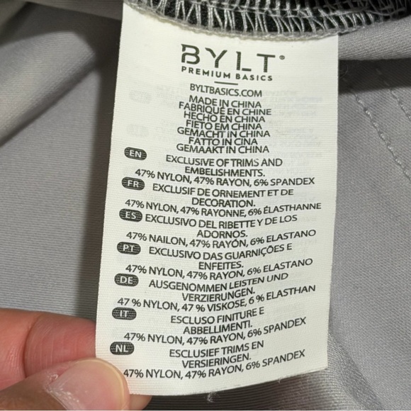 BYLT Size 36 Fawn Everyday Pant 2.0 Performance Stretch Chino Golf Travel Casual - Picture 5 of 9